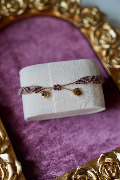 Cocoa Macrame Bracelet 1