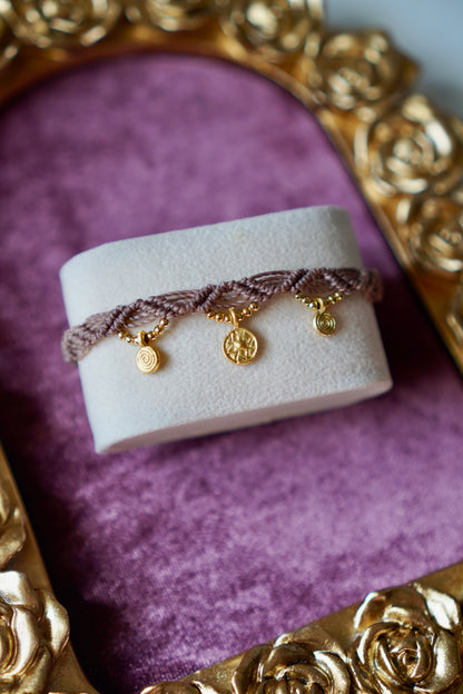 Cocoa Macrame Bracelet 1