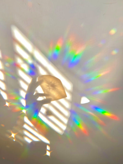 auras by Nelina arch sun catcher sticker