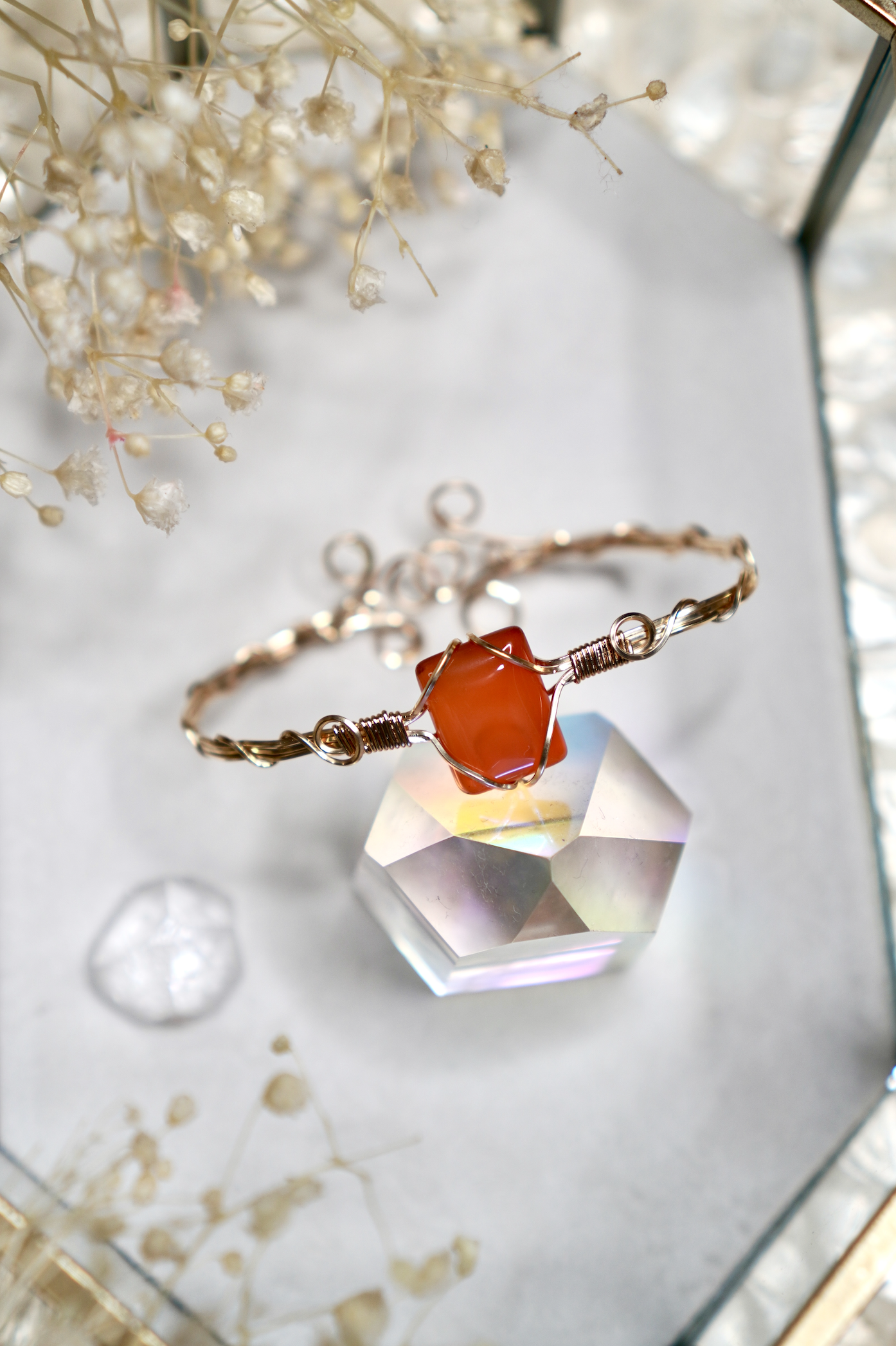 Carnelian bracelet 1